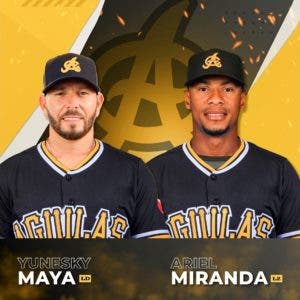 Águilas anuncian el regreso de Yunesky Maya y la contratación del zurdo Ariel Miranda