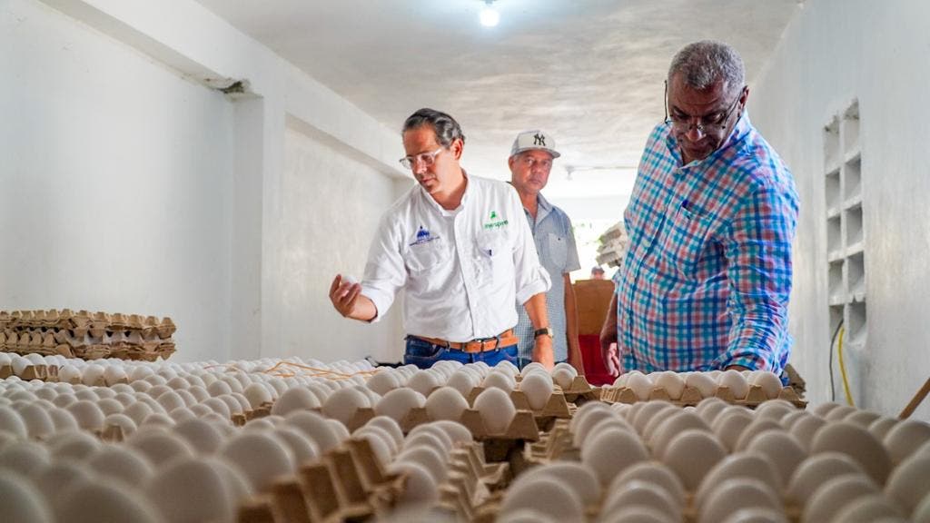 Inespre inicia compra de pollos y huevos a productores de Dajabón afectados por cierre de frontera