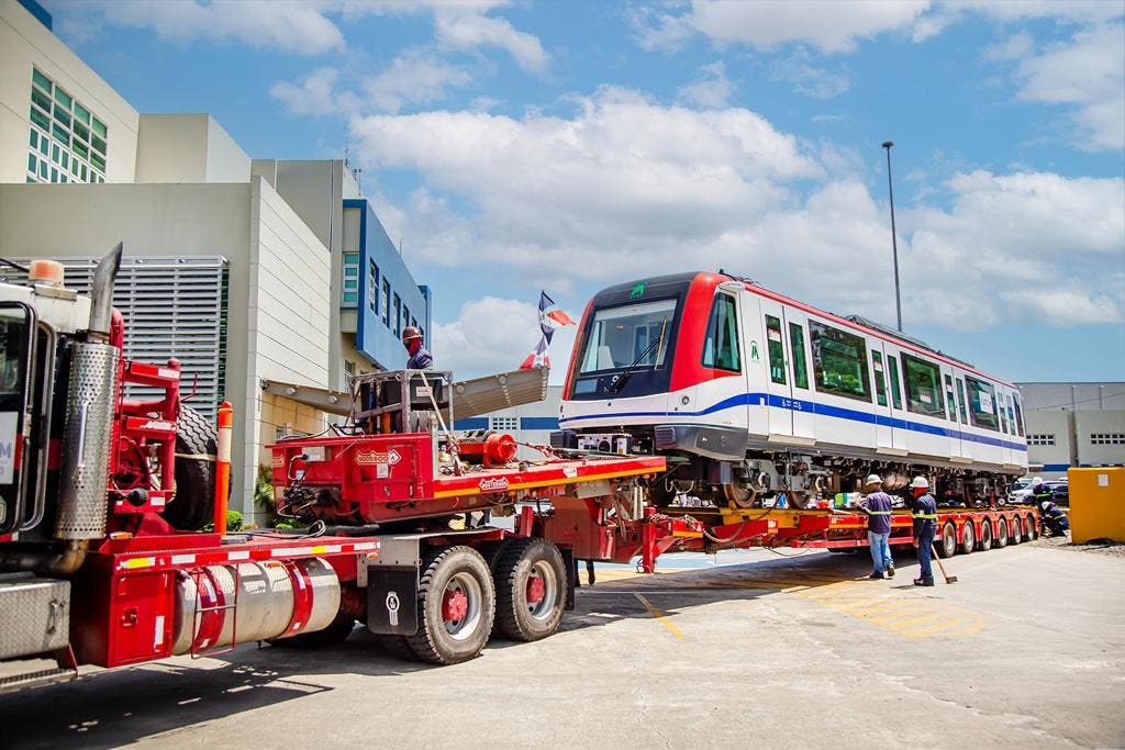 Llegan al país otros seis vagones para ampliación del Metro de Santo Domingo