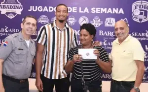 Juan Guerrero gana distinción de Jugador de la Semana del TBS