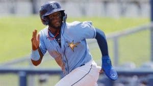 Junior Caminero pega hit en su debut en las Grandes Ligas