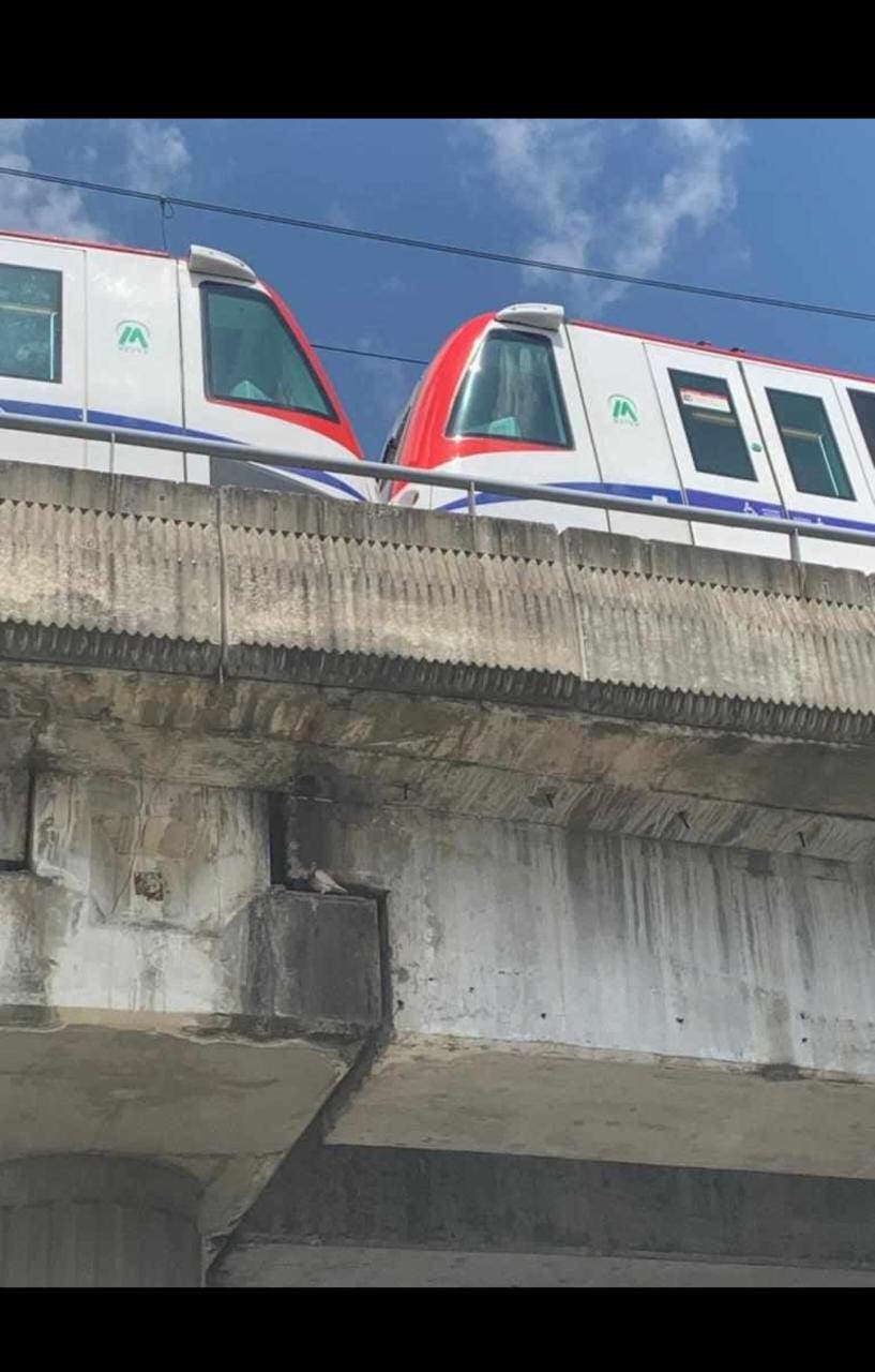 Video: Chocan dos trenes del Metro de Santo Domingo en Villa Mella