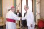 Abinader recibe cartas credenciales del nuncio apostólico y de tres nuevos embajadores