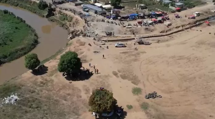 Video: Trabajos de canal del río Masacre lucen detenidos