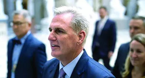 Kevin McCarthy destituido de la Cámara Baja EU