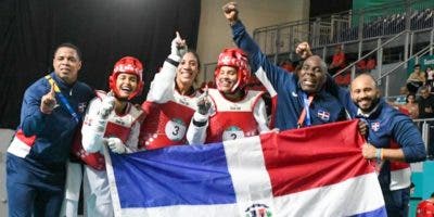 Taekwondo RD gana oro en Panam Chile 2023