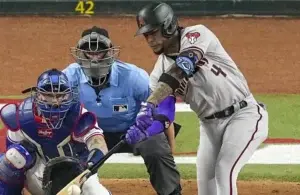 Ketel Marte impone un nuevo récord hits en juegos playoffs