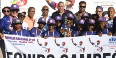 La Romana gana el torneo de béisbol  U10