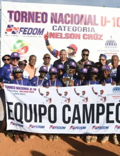 La Romana gana el torneo de béisbol  U10