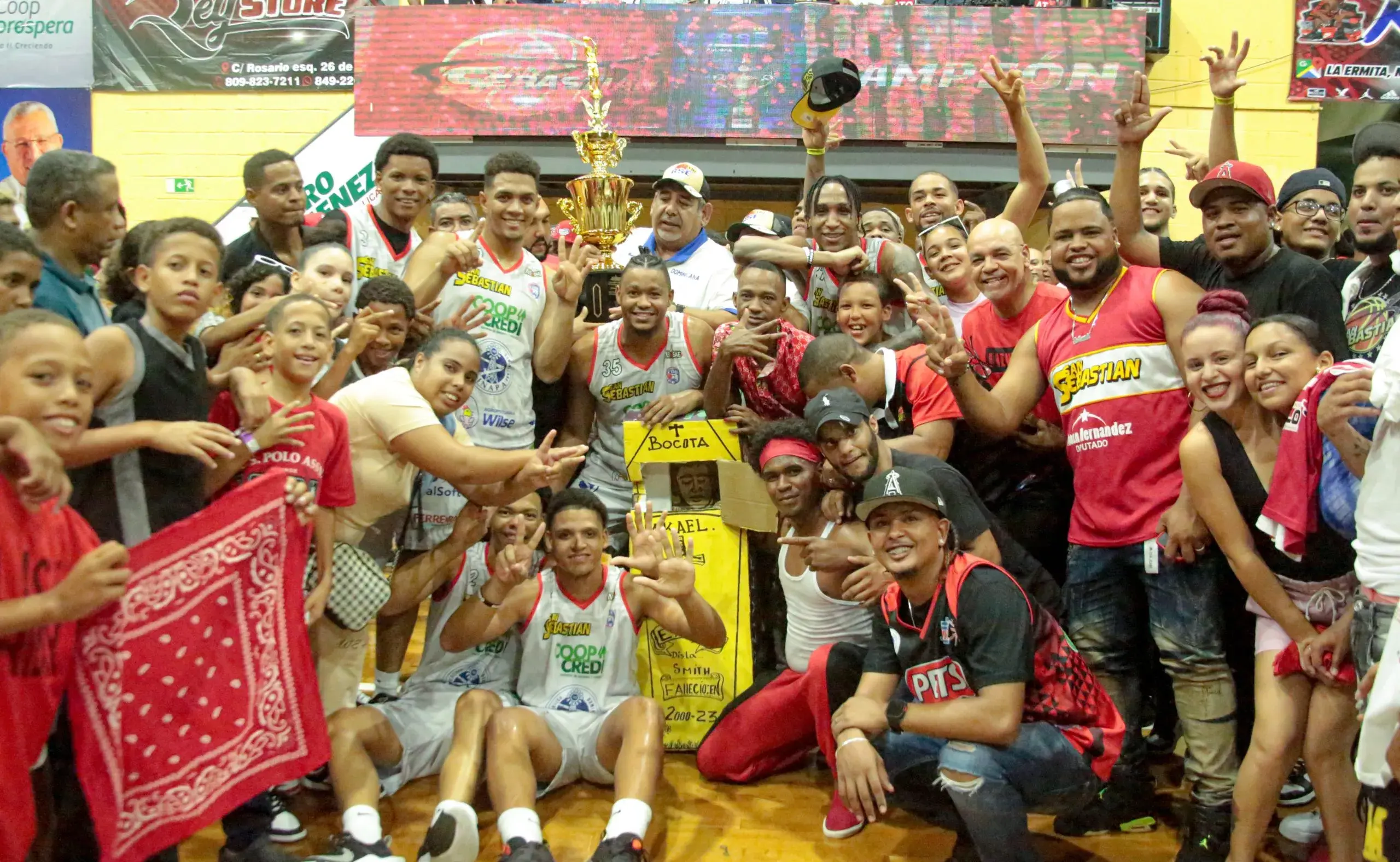 San Sebastián nuevo campeón basket Moca