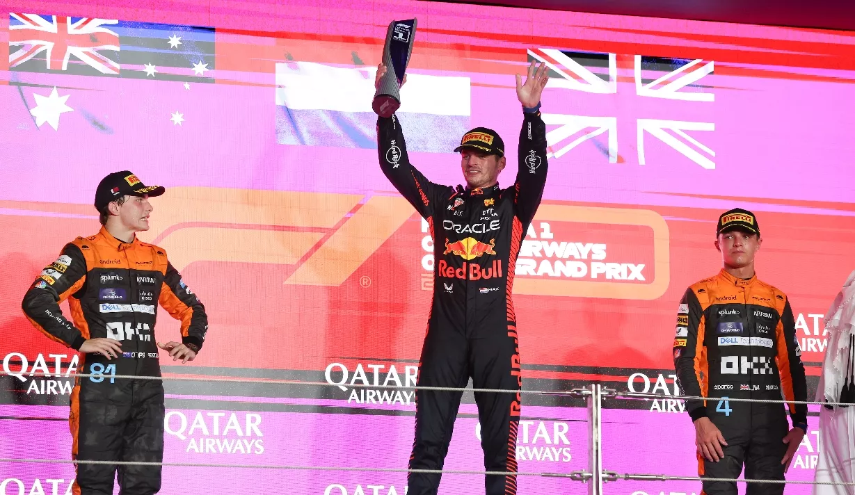 Max Verstappen  gana Gran Premio de Qatar