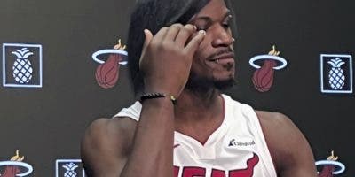 Jimmy Butler tiene nuevo look y hasta el Heat quedó sorprendido