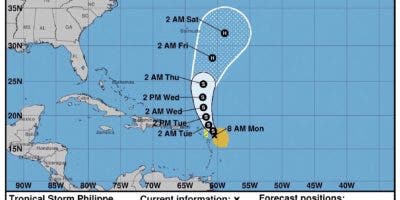 Philippe causará inundaciones en noreste del Caribe y puede intensificarse hasta huracán