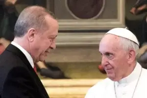 Erdogan denuncia en una  conversación con el papa Francisco la “masacre” de Israel en Gaza