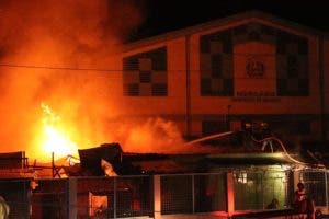 Incendio afecta mercado fronterizo de Dajabón