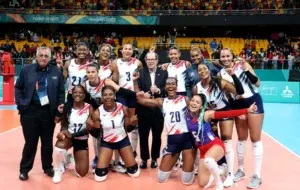 ´Reinas del Caribe´ barren a Chile en inicio voleibol Juegos Panamericanos