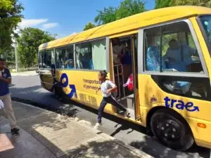 El TRAE, aún carece de paradas y una logística garantice seguridad estudiantes