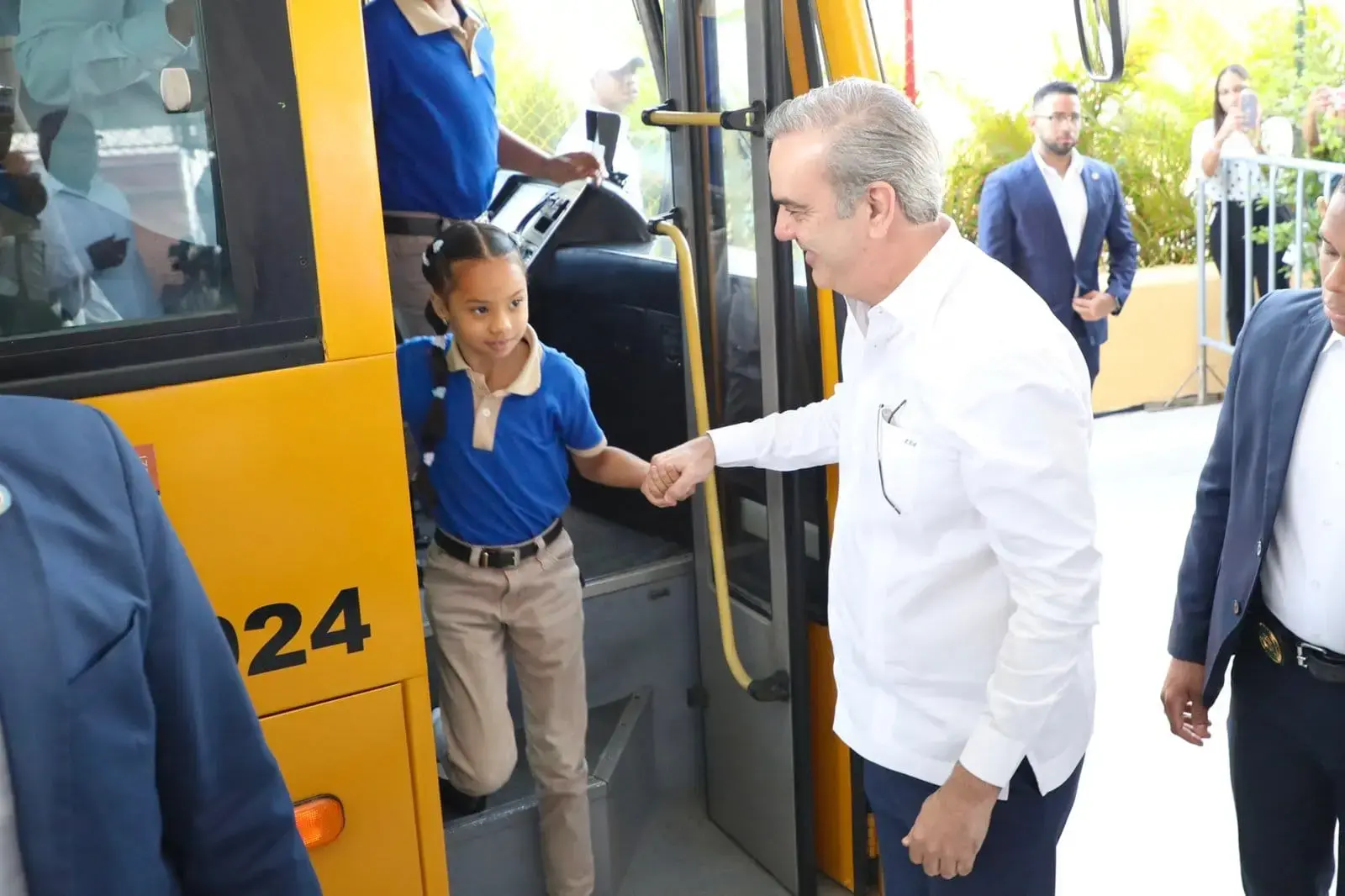 Programa de Transporte Escolar inicia oficialmente en el Gran Santo Domingo