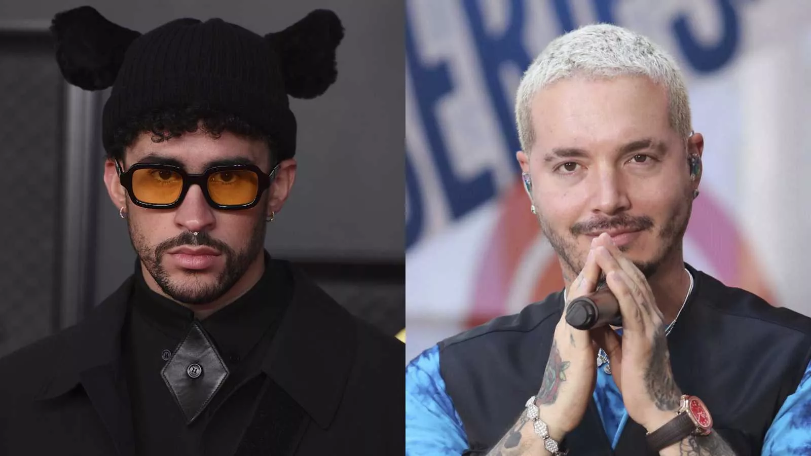 J Balvin y Bad Bunny