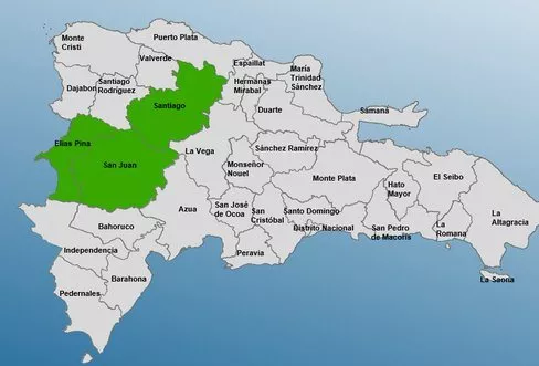 Tres provincias en alerta verde por vaguada