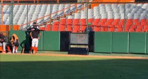 LIDOM inicia aplicación del reloj en el estadio Francisco Micheli