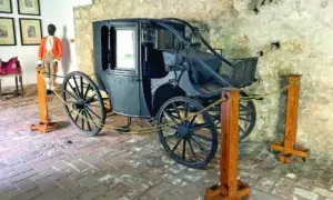 El coche, medio de transporte de diversos usos en la Colonia