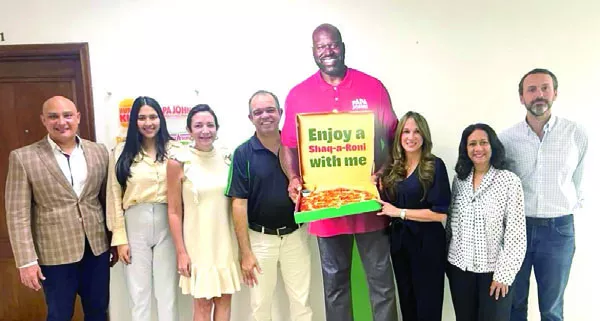Ejecutivos de Papa Johns República Dominicana.