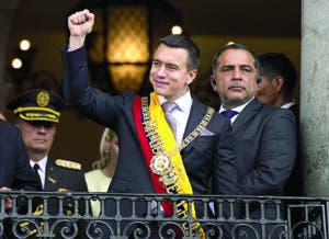 En Ecuador Noboa asume presidencia