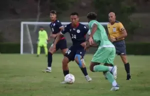 La selección fútbol cae ante Monserrat