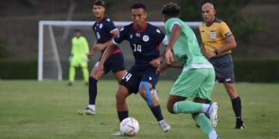 La selección fútbol cae ante Monserrat