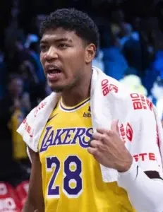 Hachimura es baja Lakers lesión nariz