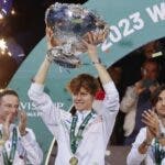 Sinner certifica Italia campeona en la Copa Davis