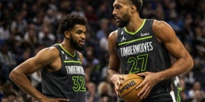 Towns y Gobert logran sinergia perfecta Wolves