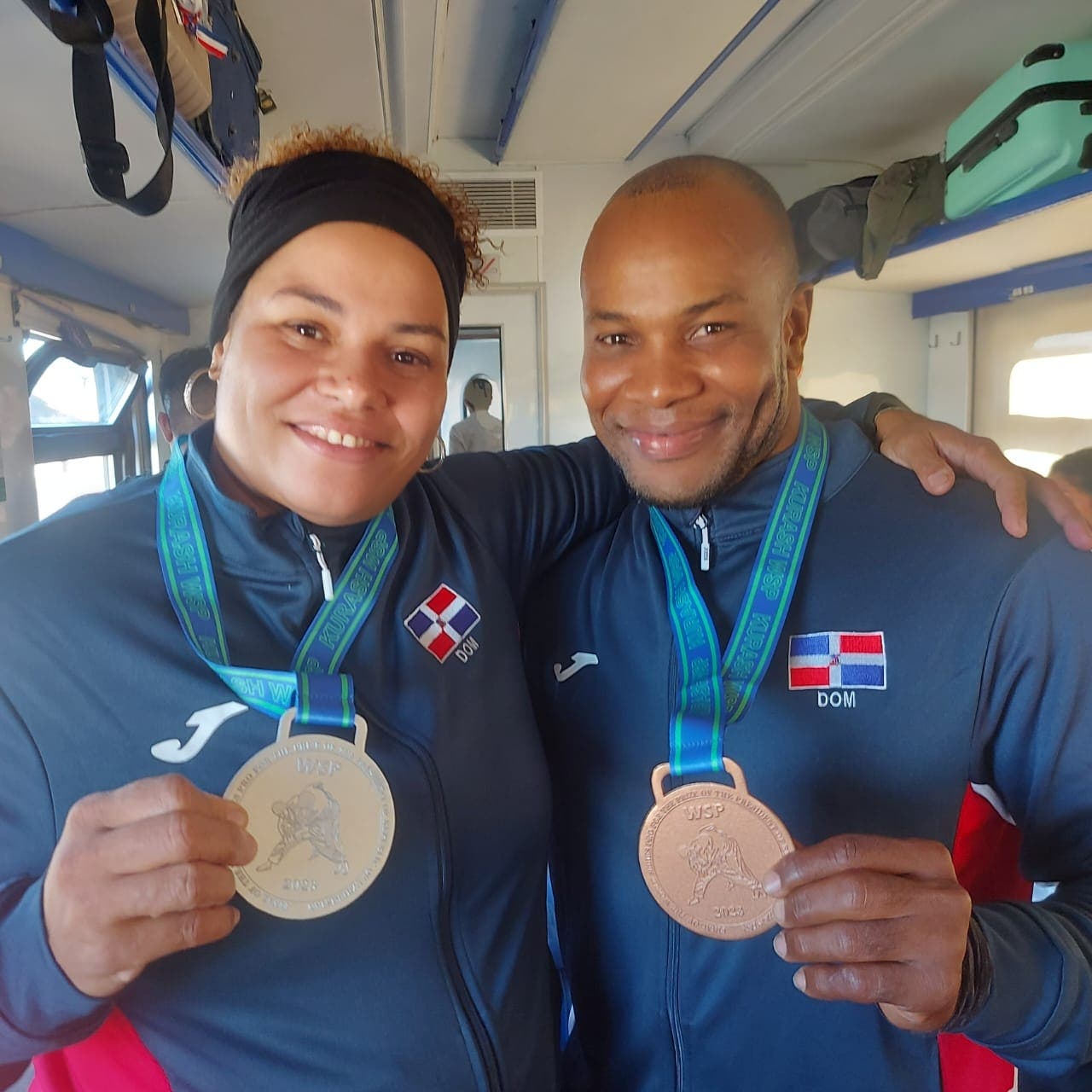 Puello y Belén logran medallas en Kurash