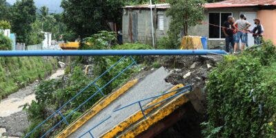 Aislados y pérdidas de cultivos en San José de Ocoa por efecto lluvias