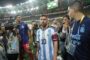 Argentina y Messi se retiran tras una pelea generalizada en las gradas del Maracaná