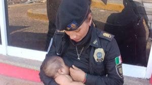 Conoce a la policía que amamantó a un bebé en México tras huracán Otis