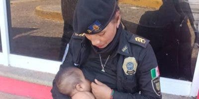 Conoce a la policía que amamantó a un bebé en México tras huracán Otis