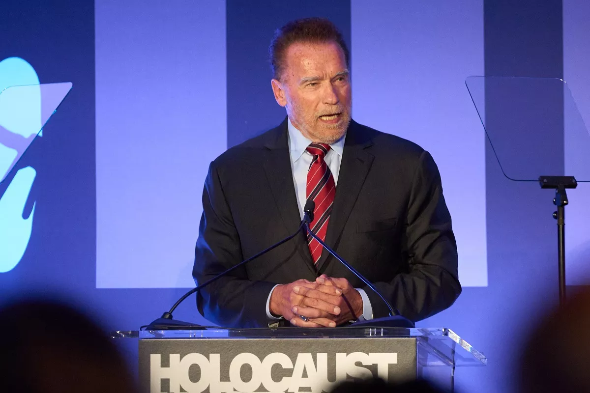 Arnold Schwarzenegger evoca su pasado nazi al recibir un premio del museo del holocausto