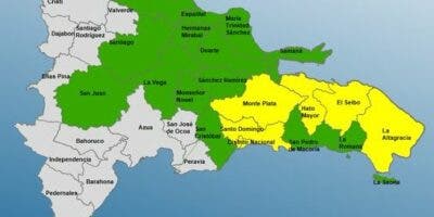 El COE mantiene 20 provincias en alerta por vaguada