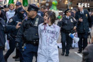 Gaza y la crisis climática se cuelan en el desfile de Acción de Gracias de Nueva York