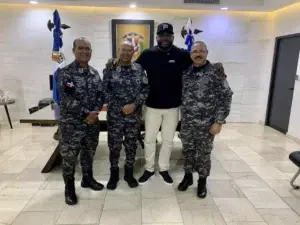 David Ortiz Visita Director General Policía Nacional