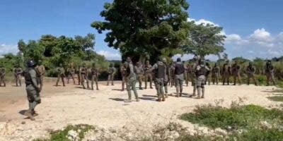 Momentos de tensión se vivieron en la frontera por discusión entre militares haitianos y dominicanos por patrullaje