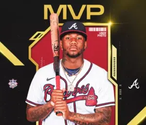 Ronald Acuña Jr gana el MVP tras campaña de 41 jonrones y 73 robos