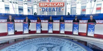El tercer debate republicano, con menos candidatos y Trump de nuevo como el gran ausente