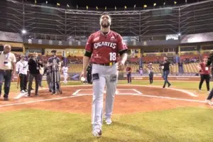 Cálida despedida para Nelson Cruz en Estadio Cibao