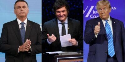 En qué se parecen y en qué se diferencian Milei, Trump y Bolsonaro