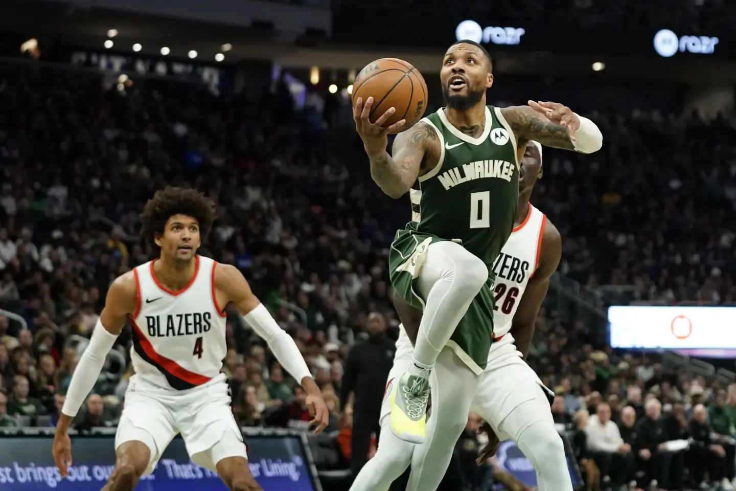 Los Bucks se recuperan para vencer a los Trail Blazers