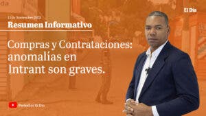 Compras: anomalías en Intrant son graves