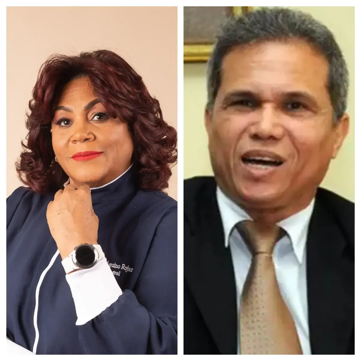 Waldo Ariel Suero y Yubelki Aquino Rojas se disputarán la presidencia del CMD